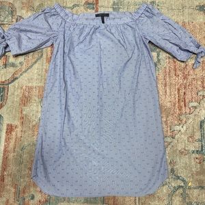 BCBGMaxazria Off the Shoulder Dress